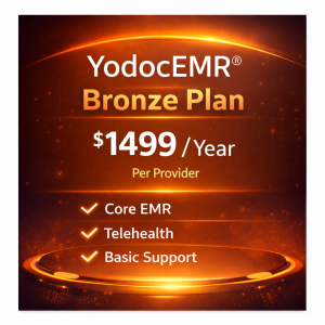 YodocEMR® Bronze Plan (Yearly)